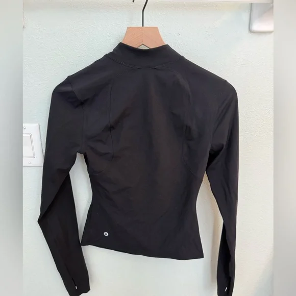 Lululemon black Luxtreme Running Half-Zip - Picture 3 of 9